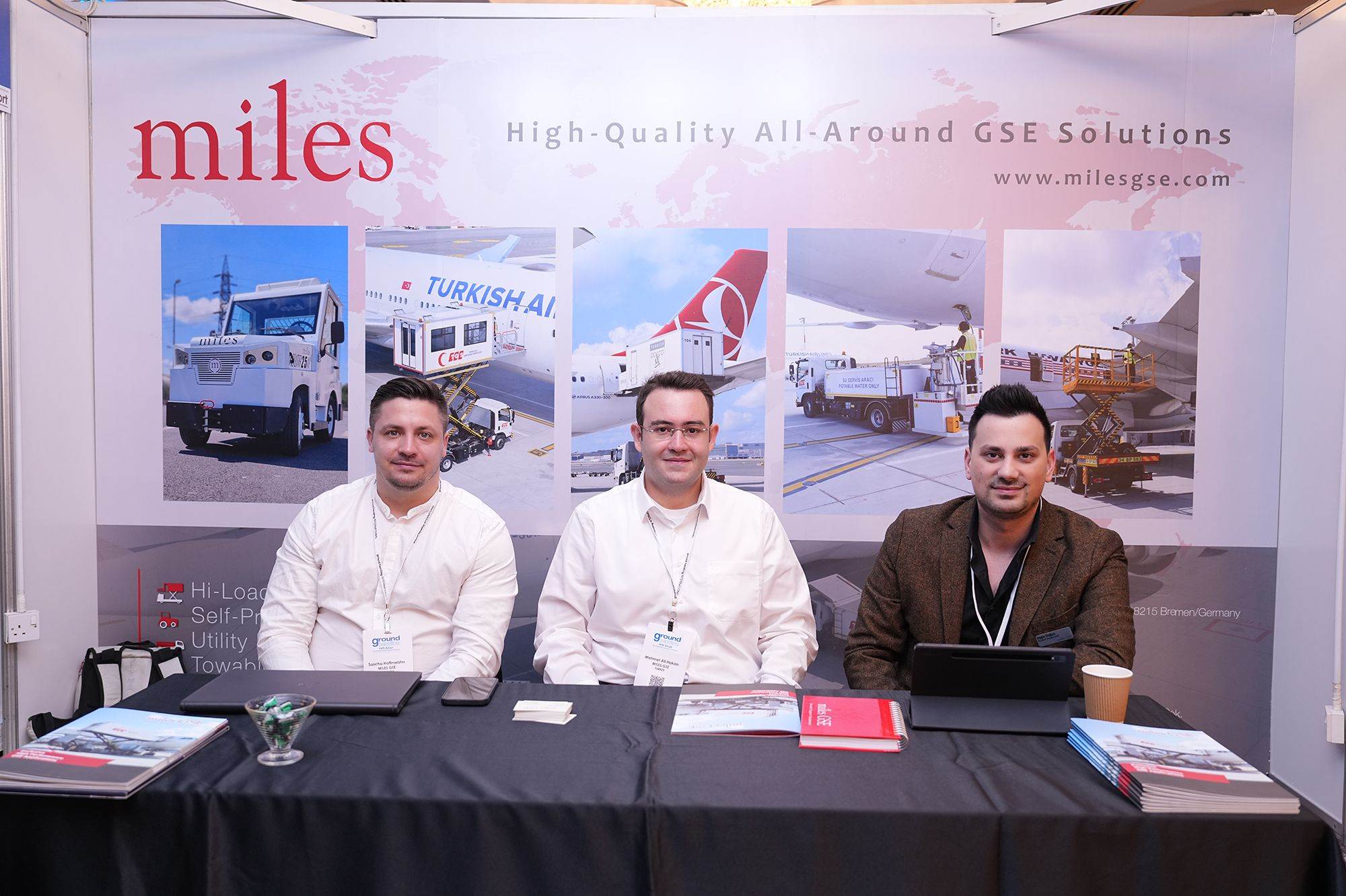 Miles GSE attended the Ground Handling International Conference in Dubai.