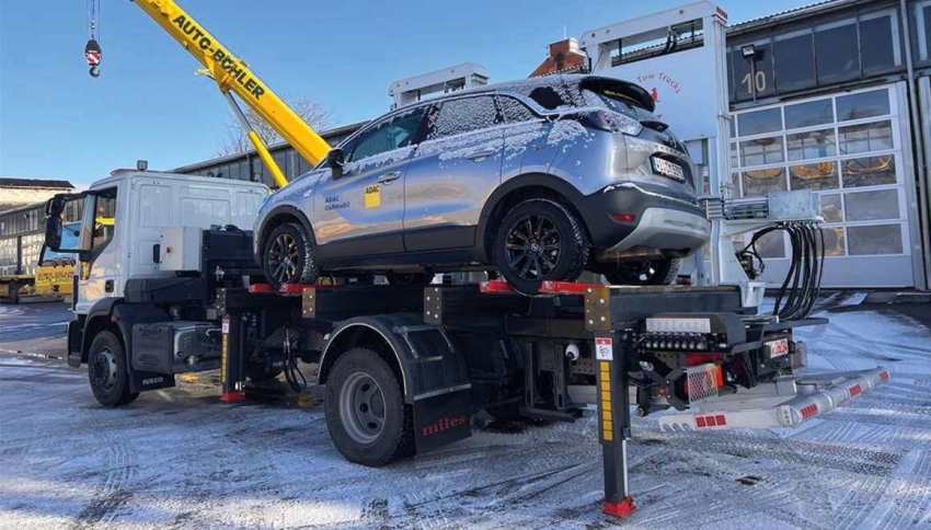 Eurolift Side Loader Recovery Truck