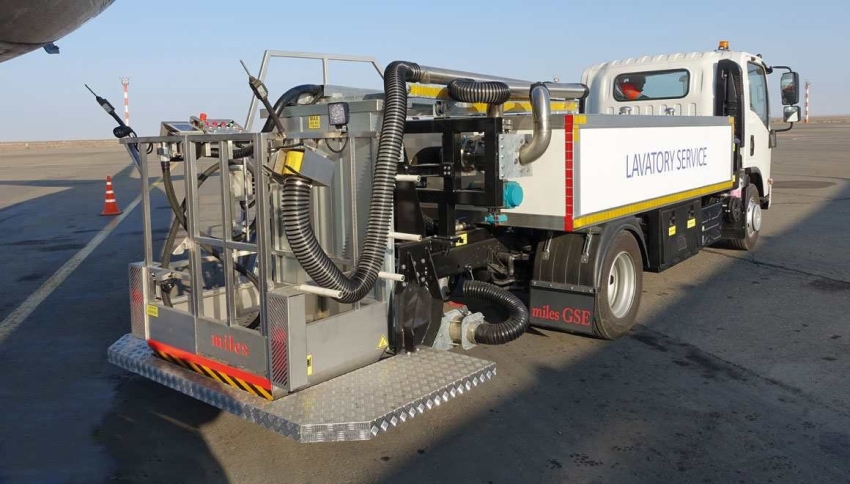 Toilet Service Truck